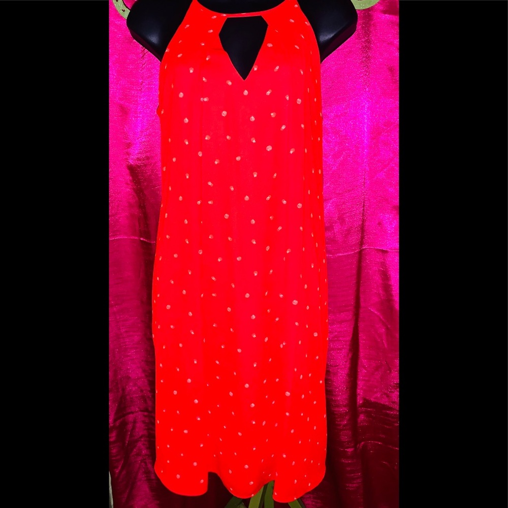 NWOT Red Sleeveless Dress